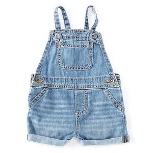 Levi's Baby Girl's Knot Strap Shortalls 18M